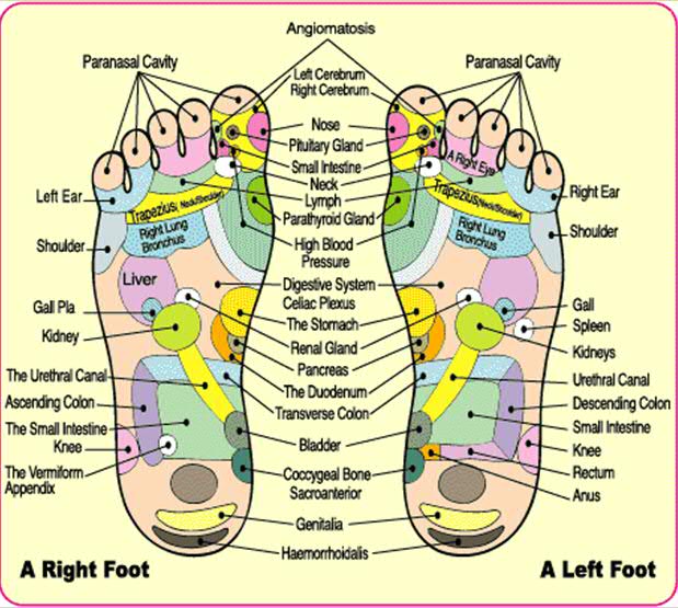 Foot Reflexology Relax Sun Spa